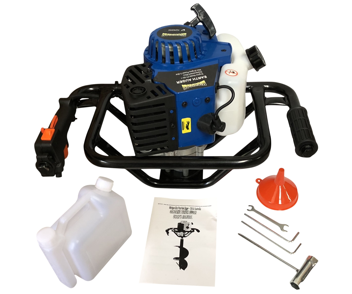 Michigan 72cc Post Hole Digger Auger Drill Zeus Tools Australia